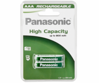 1x2 Panasonic Akku NiMH Micro AAA 900 mAh