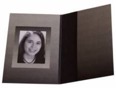 1x100 Daiber Folders Passport Photograph,black/silver 36x50 mm