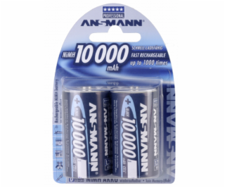 1x2 Ansmann NiMH Aku 10000 Mono D 9300 mAh          5030642