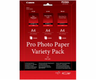 Canon PVP-201 Pro Photo Paper Variety Pack A 4 3x5 listov