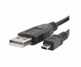 PREMIUMCORD Kabel USB 2.0 A-B mini, 8pinů, 2m Sanyo, Pana...