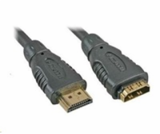 PREMIUMCORD Kabel prodlužovací HDMI - HDMI 1m, zlacené ko...