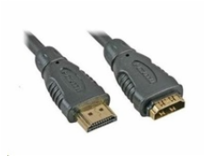 PREMIUMCORD Kabel prodlužovací HDMI - HDMI 1m, zlacené konektory