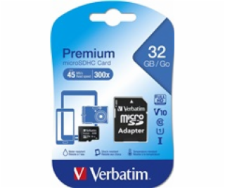 VERBATIM Premium U1 Micro SecureDigital SDHC/SDXC 32GB + ...