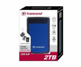 TRANSCEND 2TB StoreJet 25H3B, USB 3.0, 