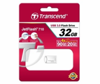 TRANSCEND USB Flash Disk JetFlash®710S, 32GB, USB 3.0, Si...