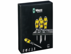 WERA 932/6 Kraftform Screwdriver Set with Rack