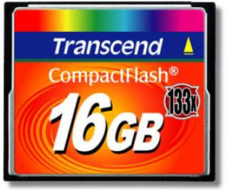 Transcend 16GB CF (133X) pamäťová karta