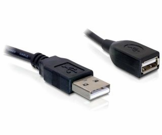 DeLock USB 2.0 kábel, predlžujúce AA samec / samica 13 cm