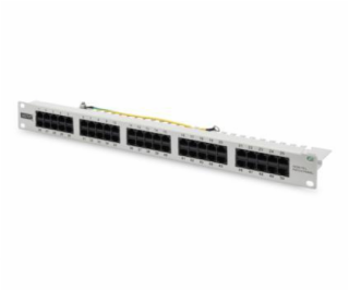 Digitus Patch Panel, ISDN, 50 Port, 19 ", 1U, LSA šedý