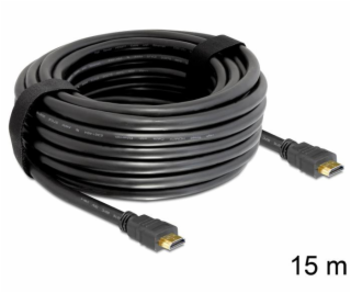 Delock HDMI 1.4 kábel A / A samec / samec, dĺžka 15 metrov