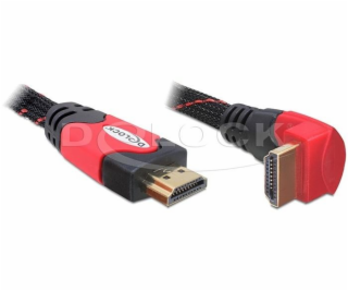 Delock HDMI 1.4 kábel A / A samec / samec pravouhlý, dĺžk...