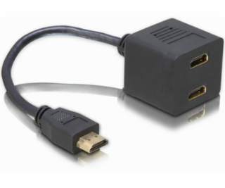 DeLock adaptér HDMI-&gt; 2x HDMI