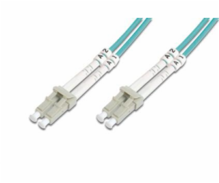 DIGITUS Fiber Optic Patch Cord, LC to LC, Multimode, OM3,...