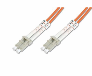 DIGITUS Fiber Optic Patch Cord, LC to LC, Multimode, OM2,...