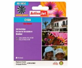 ActiveJet ink cartr. Brother LC-985C - 19 ml - 100% NEW A...