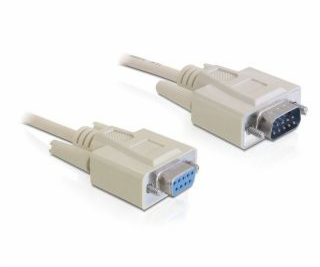 Delock Cable RS-232 serial Sub-D9 male / female 5 m