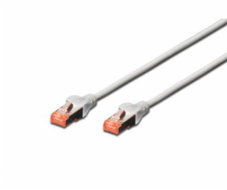 Digitus Patch Cable, S-FTP, CAT 6, AWG 26, šedý 15m