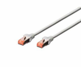 Digitus Patch Cable, S-FTP, CAT 6, AWG 26, šedý 0,5 m