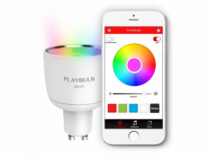 MiPow Playbulb Spot LED GU10 4W (25W) RGB biela