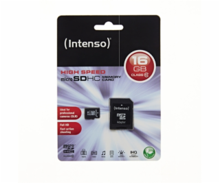 INTENSO Micro SDHC karta 16GB Class10