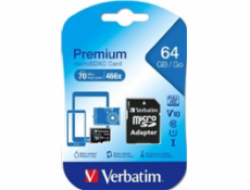 VERBATIM Premium U1 Micro SecureDigital SDXC 64GB