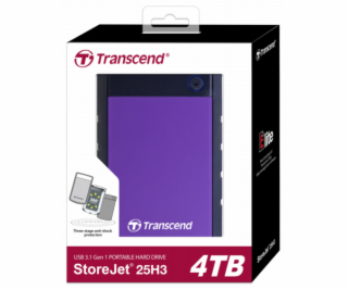 Transcend StoreJet 25H3 2,5  4TB USB 3.1 Gen 1