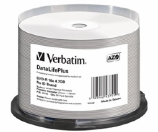 VERBATIM DVD-R(50-Pack)/Spindle/16X/4.7GB/DataLife Plus W...