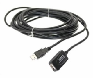 PREMIUMCORD USB 2.0 repeater a prodlužovací kabel A/M-A/F 5m