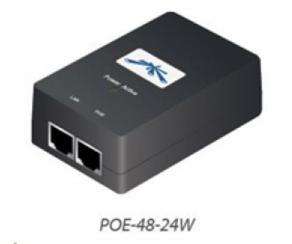 UBIQUITI PoE napájanie 48V / 0.5A POE-48-24W