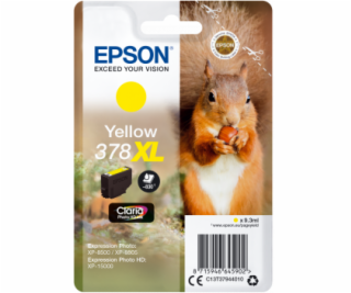 Epson atram. kazeta zlta Claria Photo HD 378 XL    T 3794