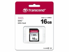 Transcend SDHC 300S         16GB Class 10 UHS-I U1