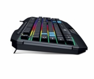 GENIUS KB-215, Herná klávesnica, USB, RGB