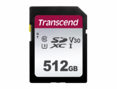 Transcend SDXC 300S        512GB Class 10 UHS-I U3 V30