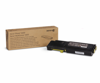 Xerox  Phaser 6600 ,    YELLOW STANDARD CAPACITY TONER CA...