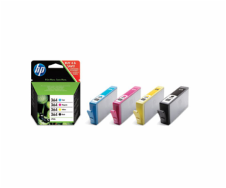 HP 364 CMYK Ink Cartridge Combo 4-Pack