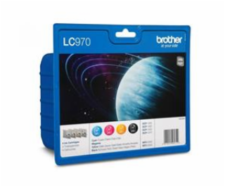 BROTHER LC-970 Ink BK/C/M/Y Pack pre DCP-135C/150C, MFC-2...