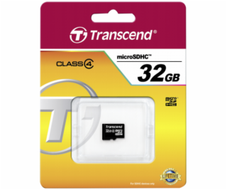 Transcend microSDHC         32GB Class 4