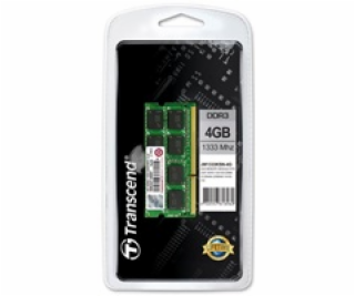 Transcend JetRam 4GB SO-DIMM DDR3 1333 CL9 2Rx8