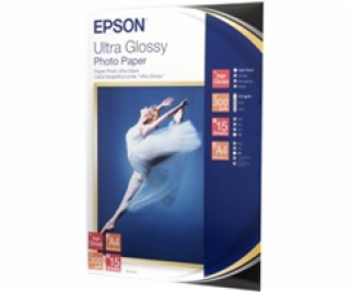 EPSON Ultra Glossy Photo Paper A4, 300g (15listů)