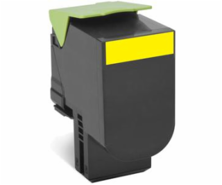 TONER LEXMARK 802HY Yellow High Yield Return Program Tone...