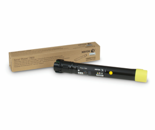 Xerox Yellow  High Capacity Toner Cartridge, PHASER 7800,...