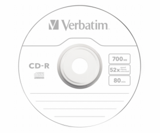 1x10 Verbatim CD-R 80 / 700MB 52x Speed Extra Protection CB