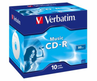 VERBATIM CD-R(10-pack)Audio/Live it!/Co