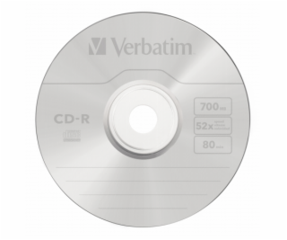 1x50 Verbatim Data Life Plus CD-R 80, 52x Speed, Spindle