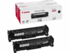 Toner Canon CRG - 718 BK VP (2PK)