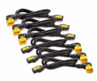 APC Power Cord Kit, (6ea), Locking, 10A, 100-230V, C13 to...