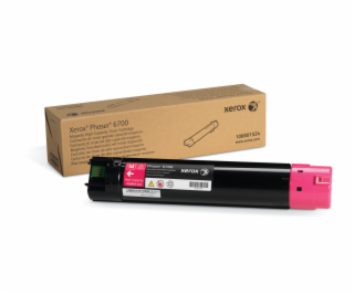 Xerox MAGENTA  HIGH CAPACITY TONER CARTRIDGE, PHASER 6700...