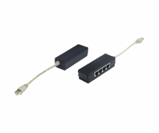 ISDN adapter STP 1 na 4 porty RJ45