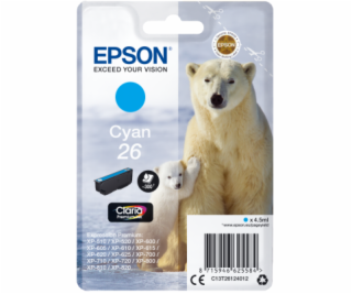 Atrament Epson Singlepack Cyan 26 Claria Premium Ink 4,5 ml